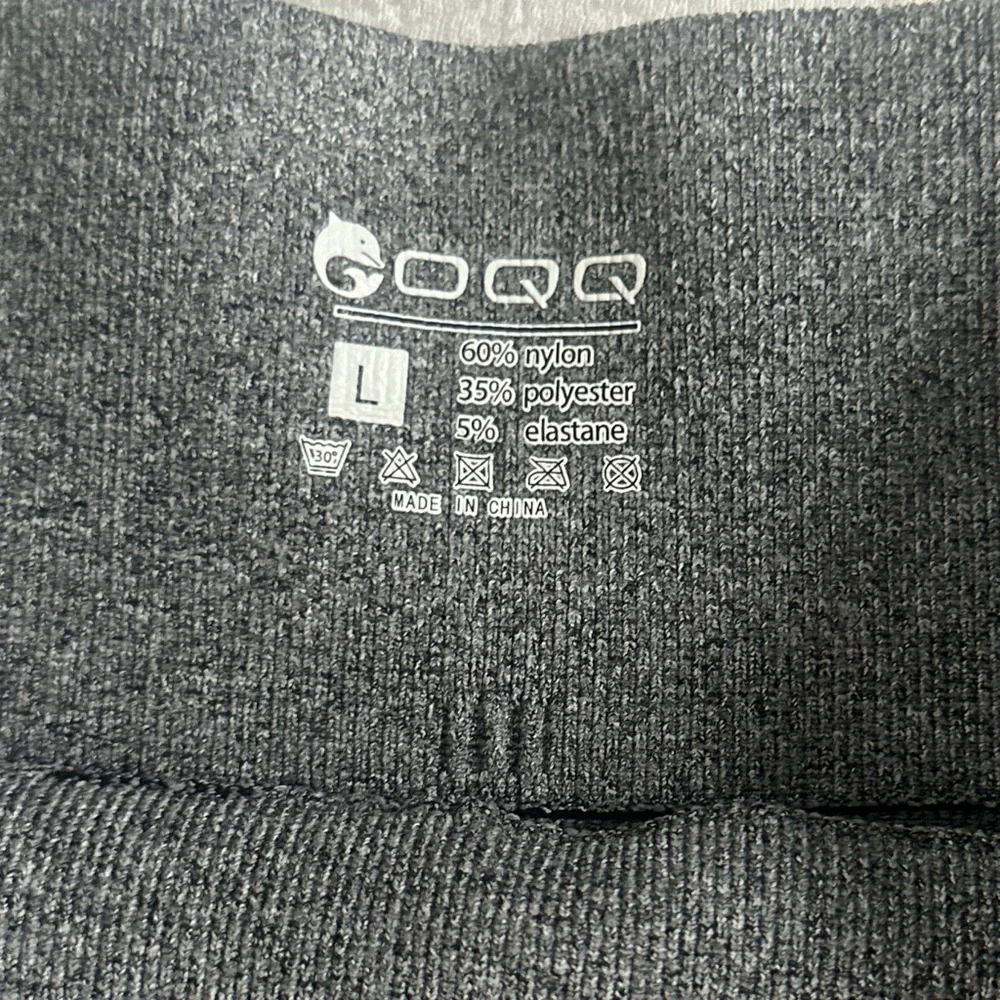 🍑Gray Bike Shorts with tummy control high Waistband Booty enhancing 🍑 - Picture 2 of 5